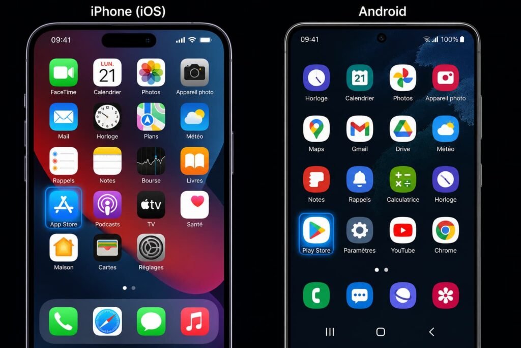Icône App Store / Play Store