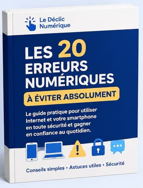 Couverture du guide Les 20 erreurs numériques à éviter absolument